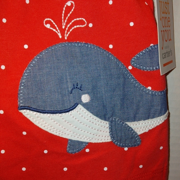 NWT Beautiful Newborn Girl Carter's 2pc Summer Shorts Set - Picture 3 of 8